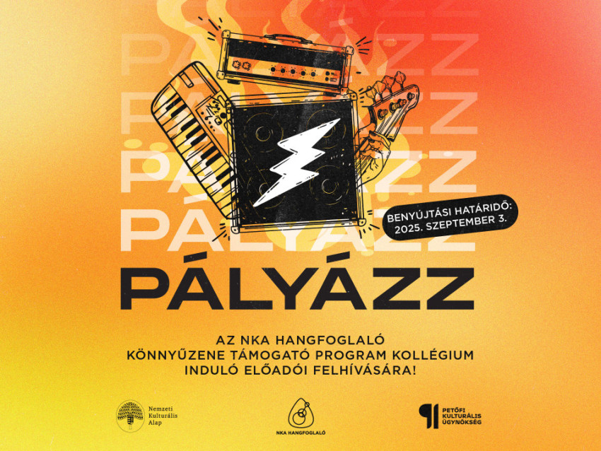 Megjelent az Induló előadói pályázati felhívás  Megjelent az Induló előadói pályázati felhívás -