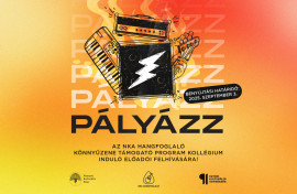 Megjelent az Induló előadói pályázati felhívás Megjelent az Induló előadói pályázati felhívás -