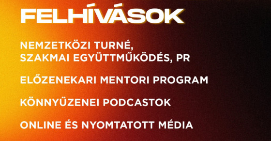 Elérhetők az NKA Hangfoglaló új, nyílt pályázati felhívásai - 