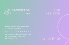 Backstage MINI//A38 hajó - 